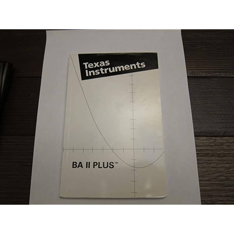 Instrument Ti-Ba Ii Plus - Advanced Financial Calc (Office Machine / Calculators)
