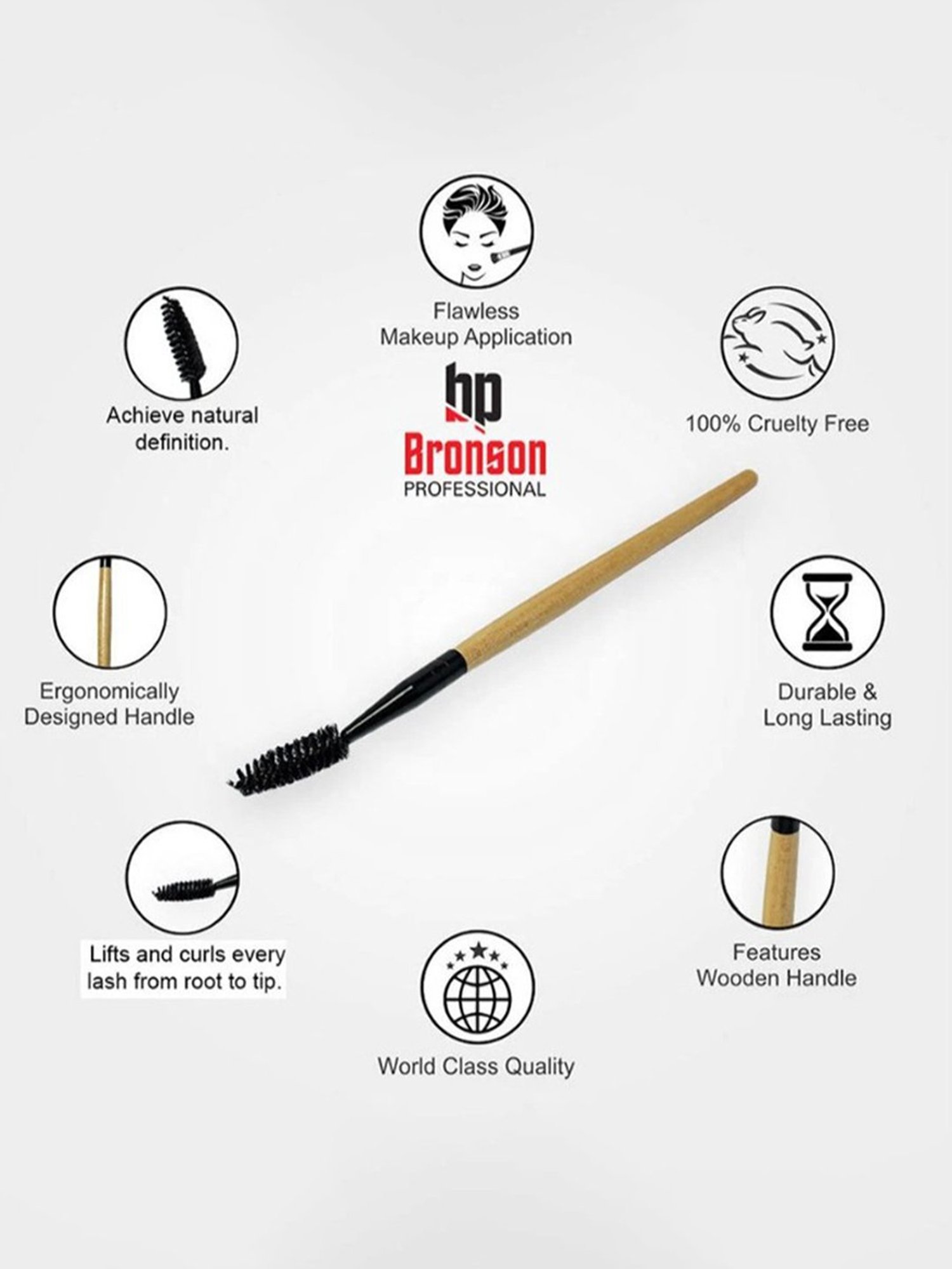 Bronson Professional Mascara Brush