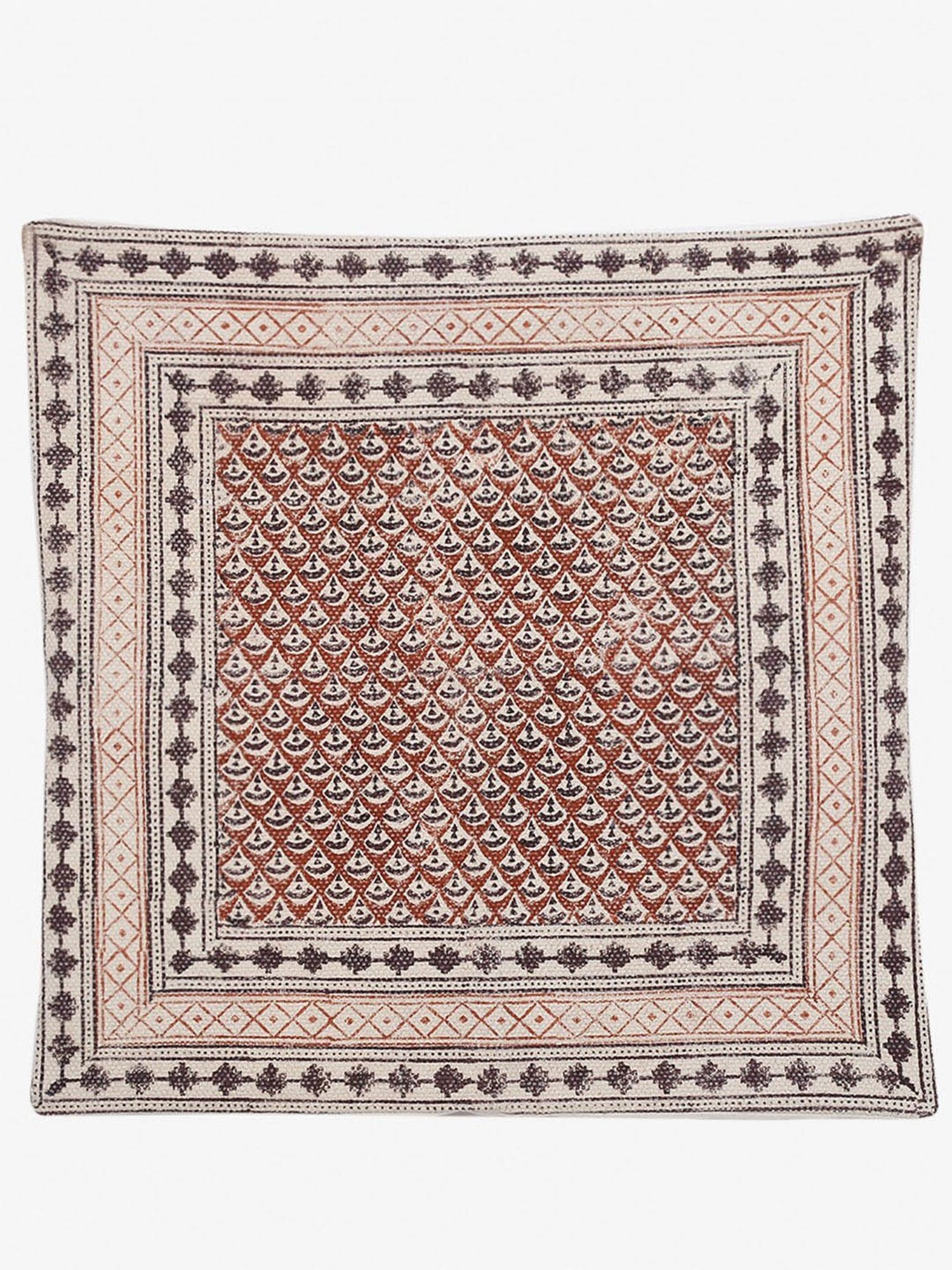 Fabindia Home Alta Multicolor Cotton Cushion Cover