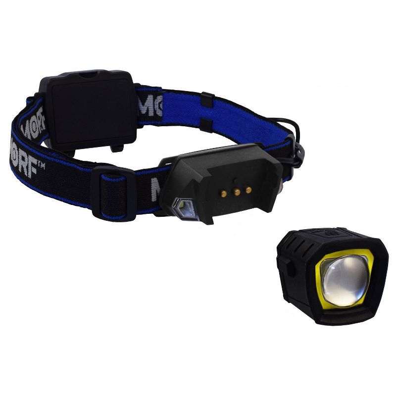 Police Security MORF Rugged 3-in-1 Removable LED Headlamp