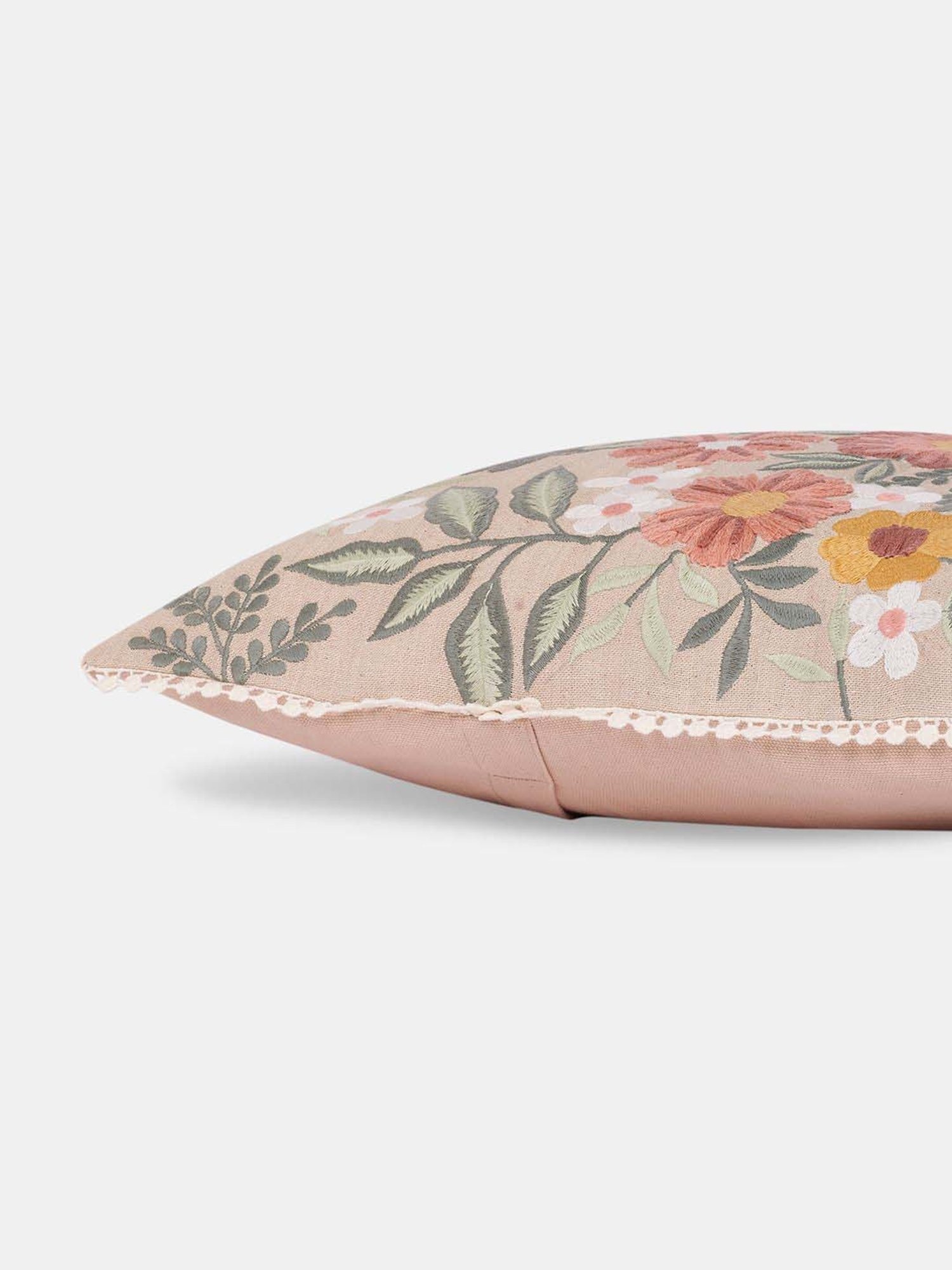 Swayam Multicolor Cotton 40 cm x 40 cm Cushion Covers - Set of 2