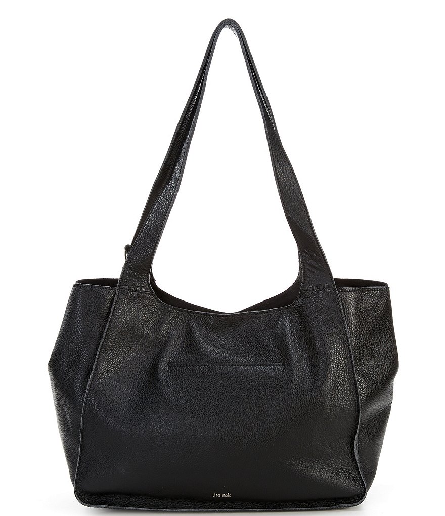 The Sak Huntley Leather Snap Tote Bag