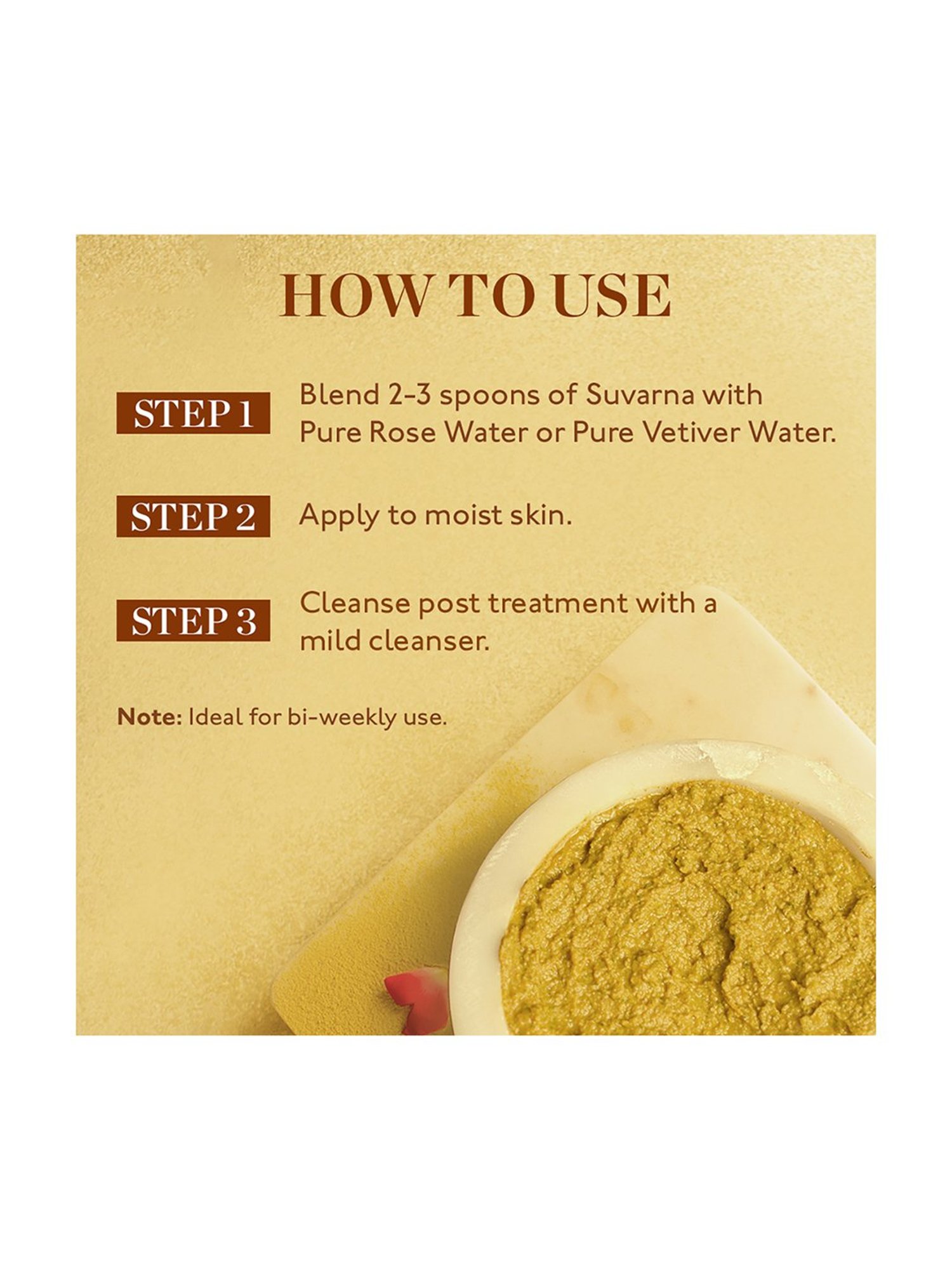 Love Earth Haldi Chandan Rose Face Pack - 50 gm