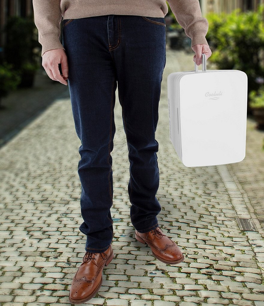 Cooluli Infinity White 10 Liter Mini Fridge