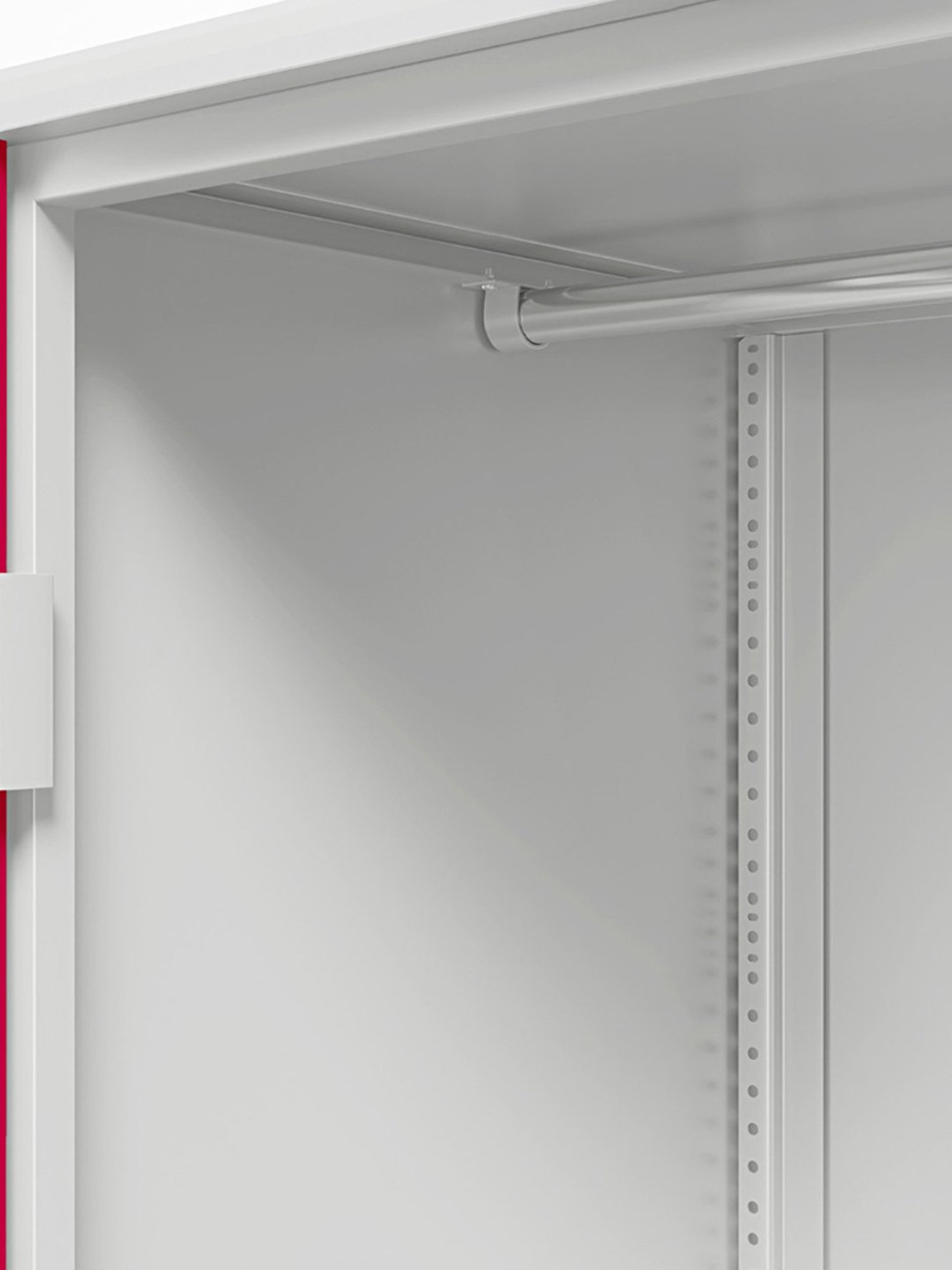 Home Basics 5 Dual Hook Chrome Plated Steel Over the Door Hanging Rack