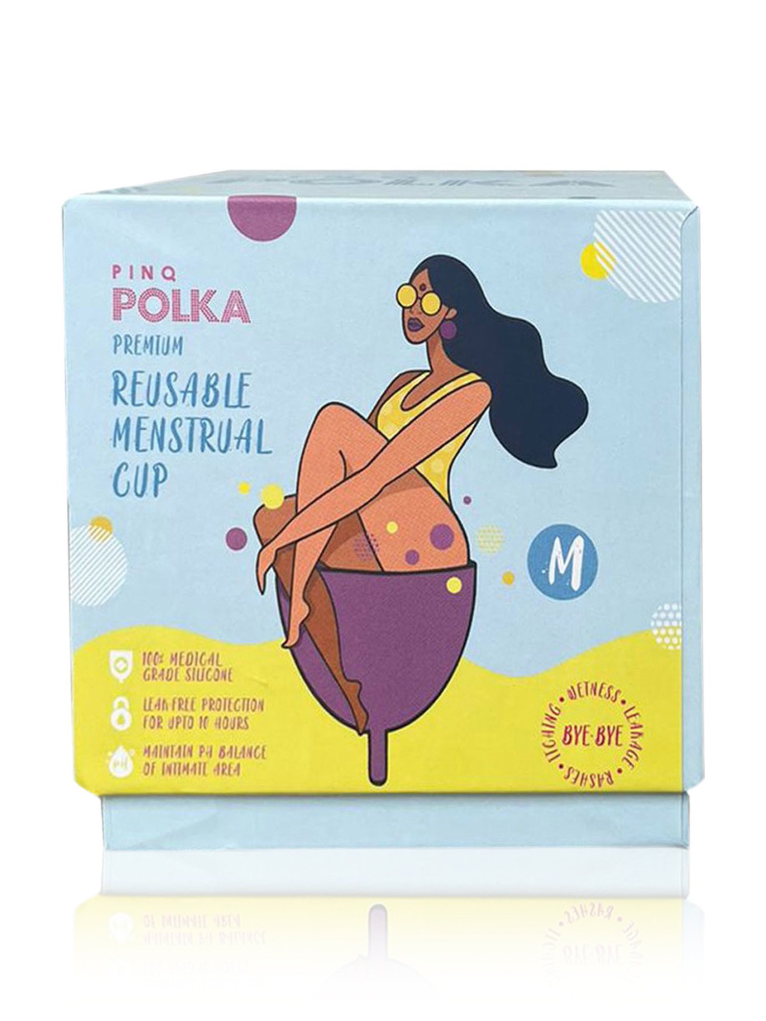 Namyaa Ultra Soft Medium Reusable Menstrual Cup - 50 gm