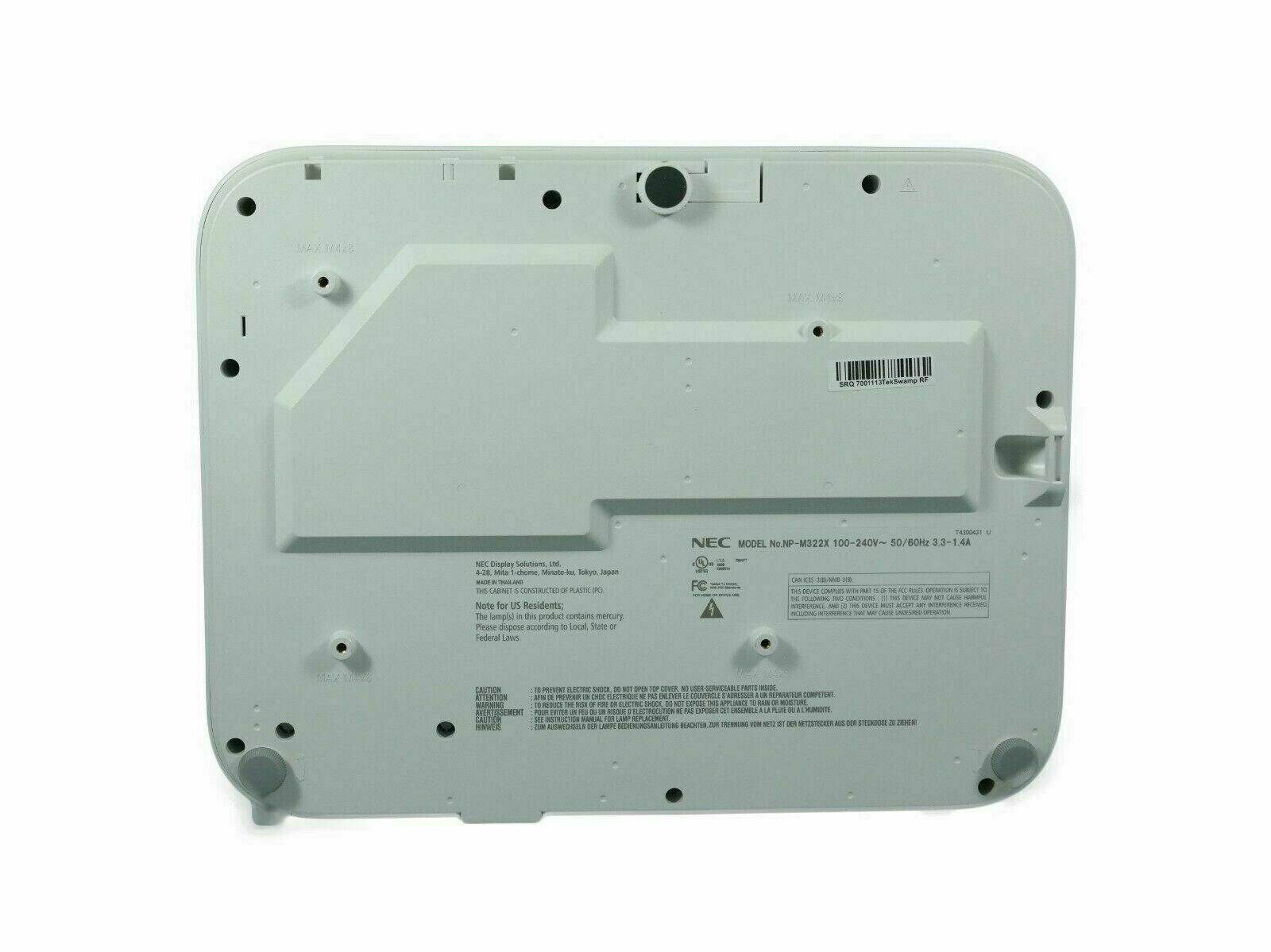 NEC NP-M322X DLP Projector 3200 ANSI Professional Gaming Home Movie Theater HDMI 1080p Native Resolution 1024x768  bundle OEM