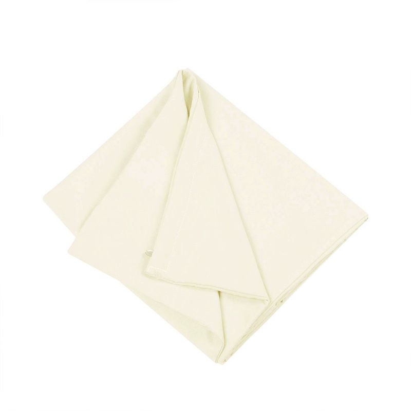 1 Pc 20&rdquo; x 30" Silk for Facial Beauty and Hair Pillow Case Black - PiccoCasa