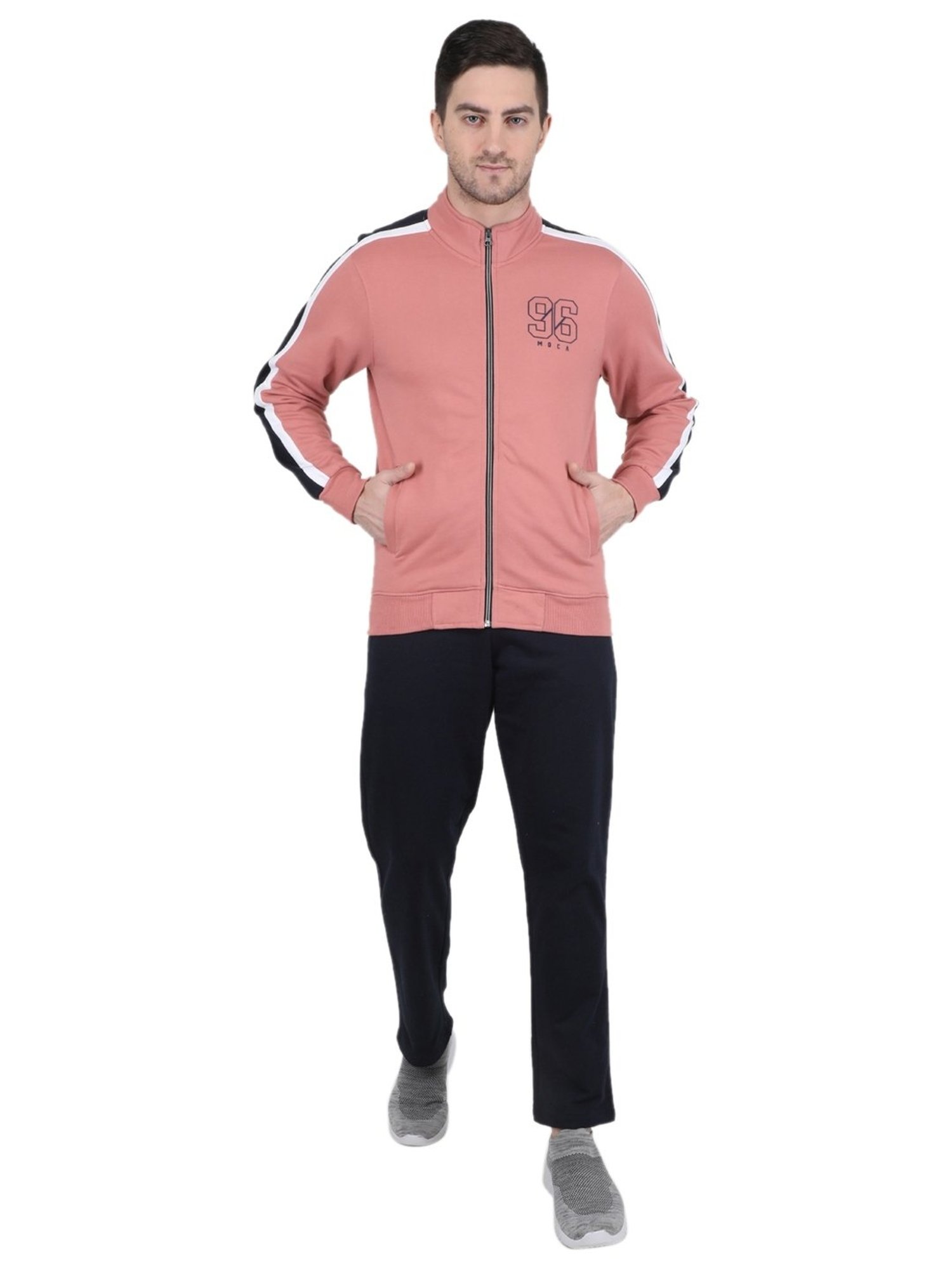 Moca By Monte Carlo Light Pink Regular Fit Co-Ord Set