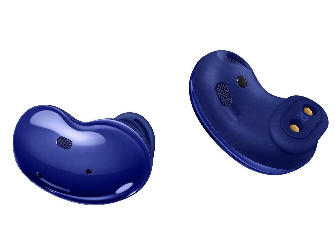 Samsung Galaxy Buds Live, True Wireless Earbuds w/Active Noise Cancelling (Wireless Charging Case Included) Mystic Blue