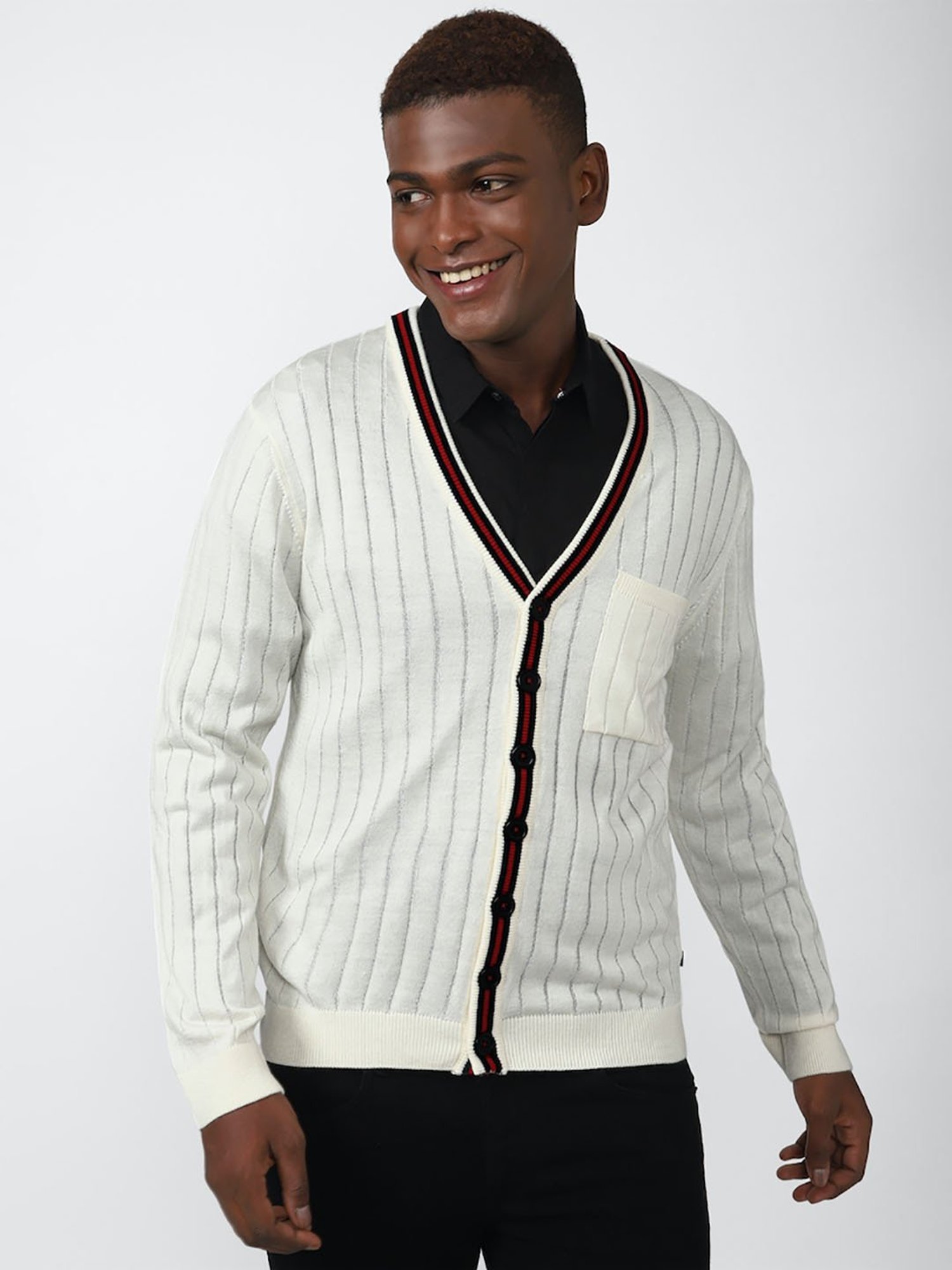 Forever 21 Cream Regular fit Sweater