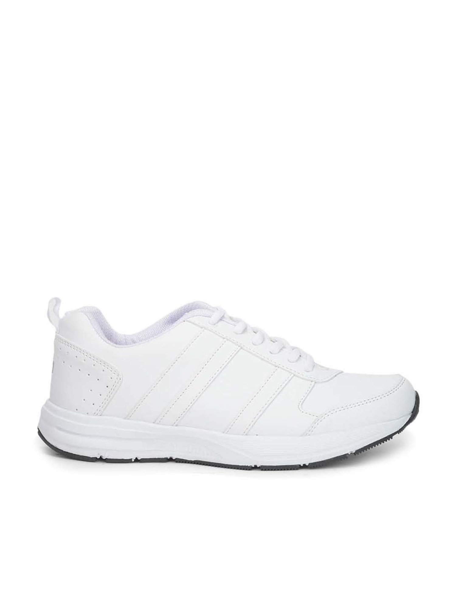 Force 10 by Liberty Men's White Running Shoes