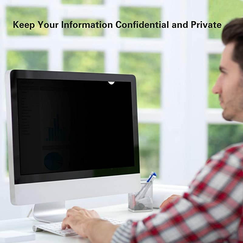 22 inches Computer Privacy Screen Filter AntiSpy AntiGlare Screen Protector Film Compatible 22 Widescreen Computer Monitor with Aspect Ratio 1610 WxH474mm x 296mm