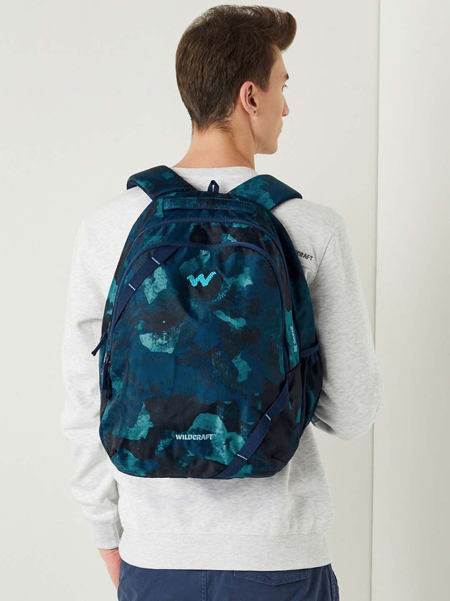 Wildcraft Bravo 35 Blue Backpack
