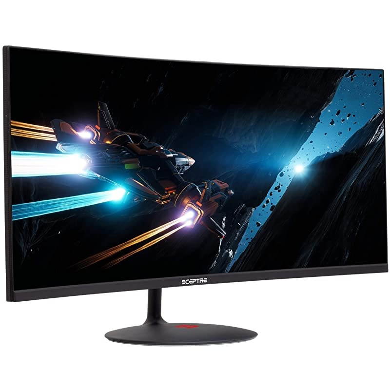 34-inch Curved UltraWide 21: 9 Creative LED Monitor 2560x1080 Frameless HDMI DisplayPort Up to 100Hz, Machine Black 2020 (C345W-2560UN)