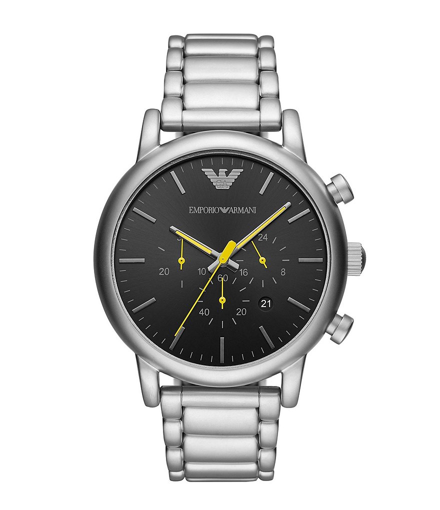 Emporio Armani Men's Chronograph Stainless Steel Watch