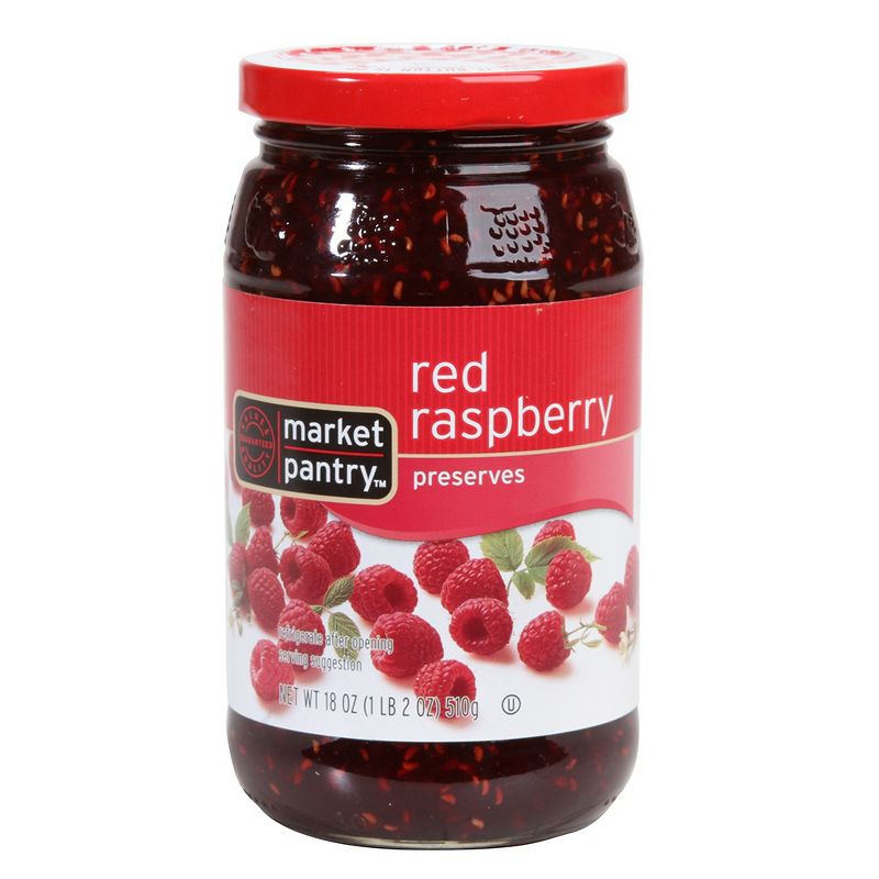 Red Raspberry Preserves - 18oz - Market Pantry™