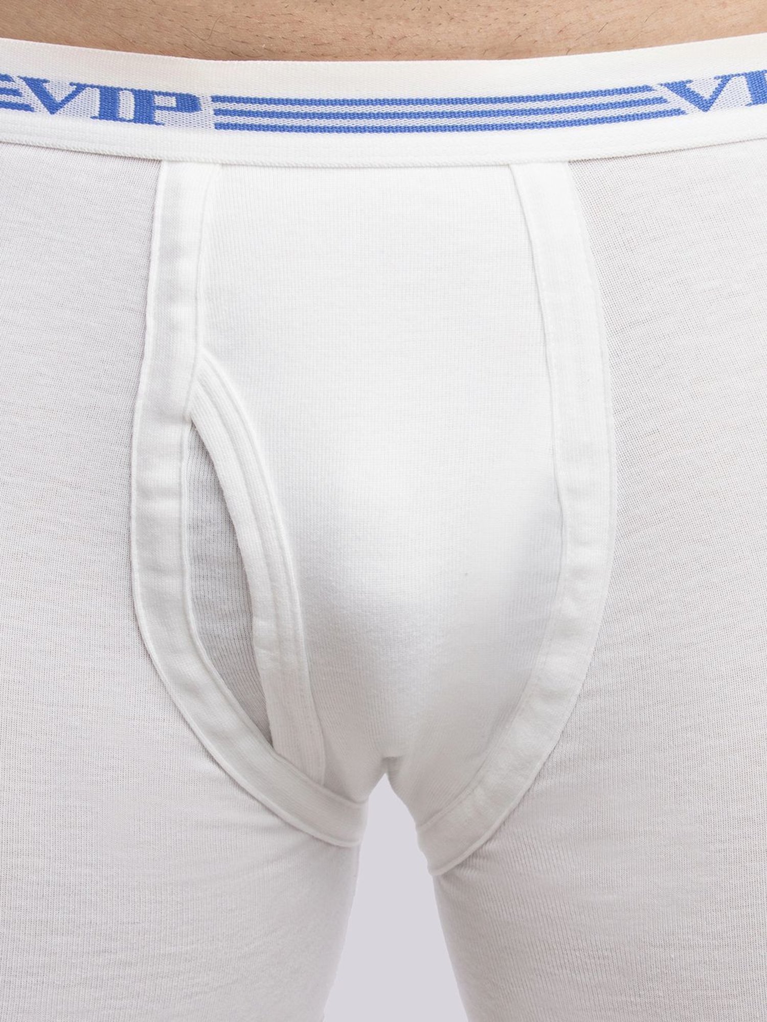 Vip White  Skinny Fit Trunks - Pack Of 3