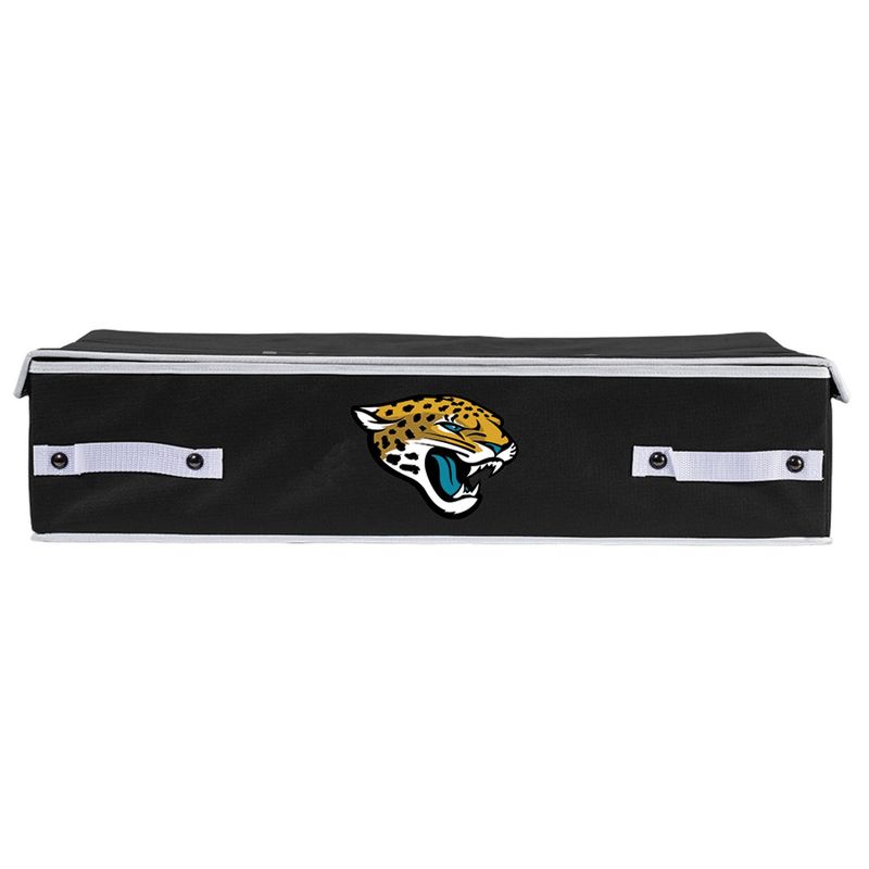 NFL Franklin Sports Jacksonville Jaguars Under The Bed Storage Bins - Large