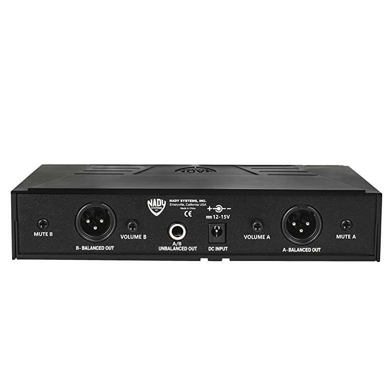 ENC DUET Wireless Dual Channel HandheldLavalierHeadset Microphone System with 2 Wireless Transmitters