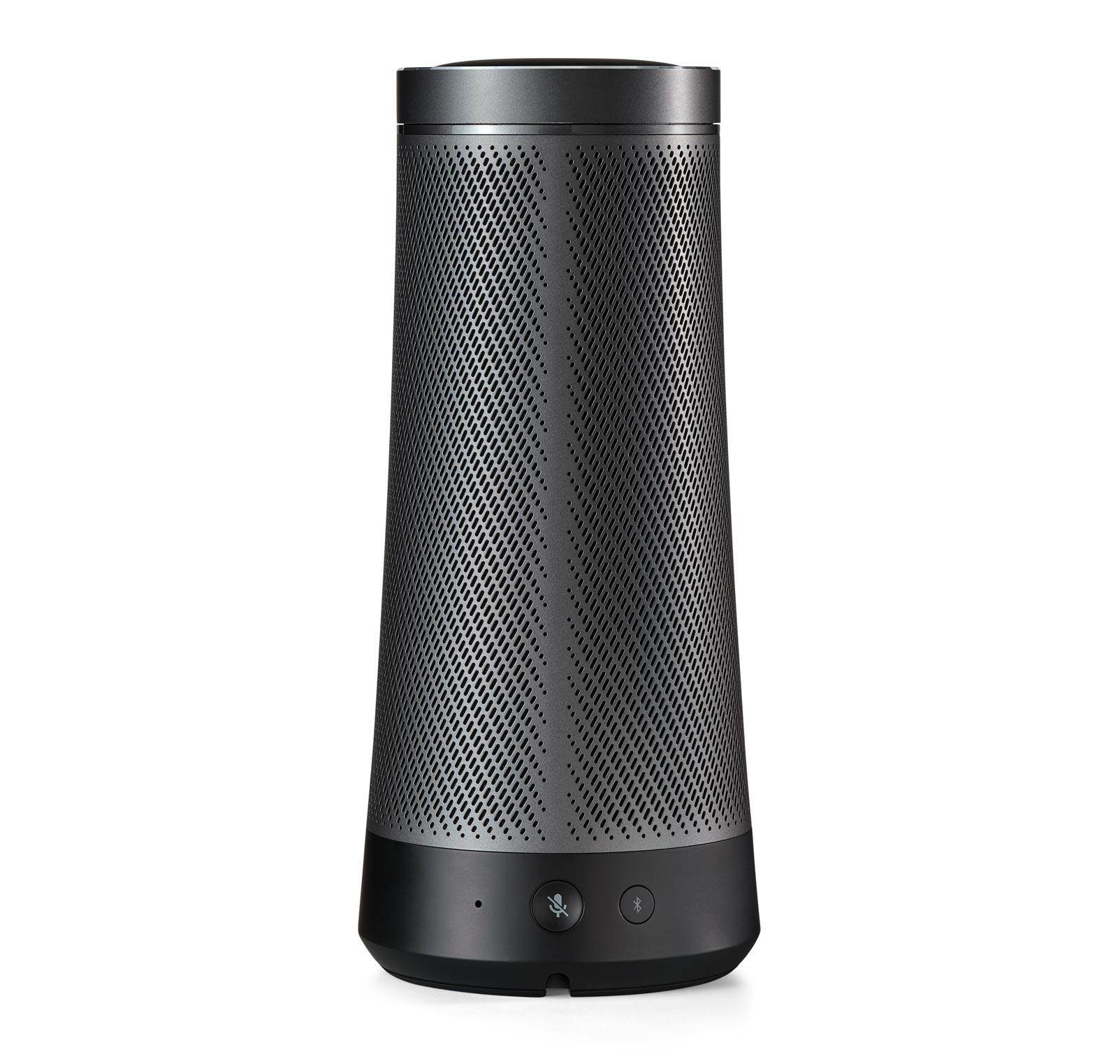 Harman Kardon INVOKE Voice-Activated Speaker with Cortana HKINVOKESILAM (Silver)