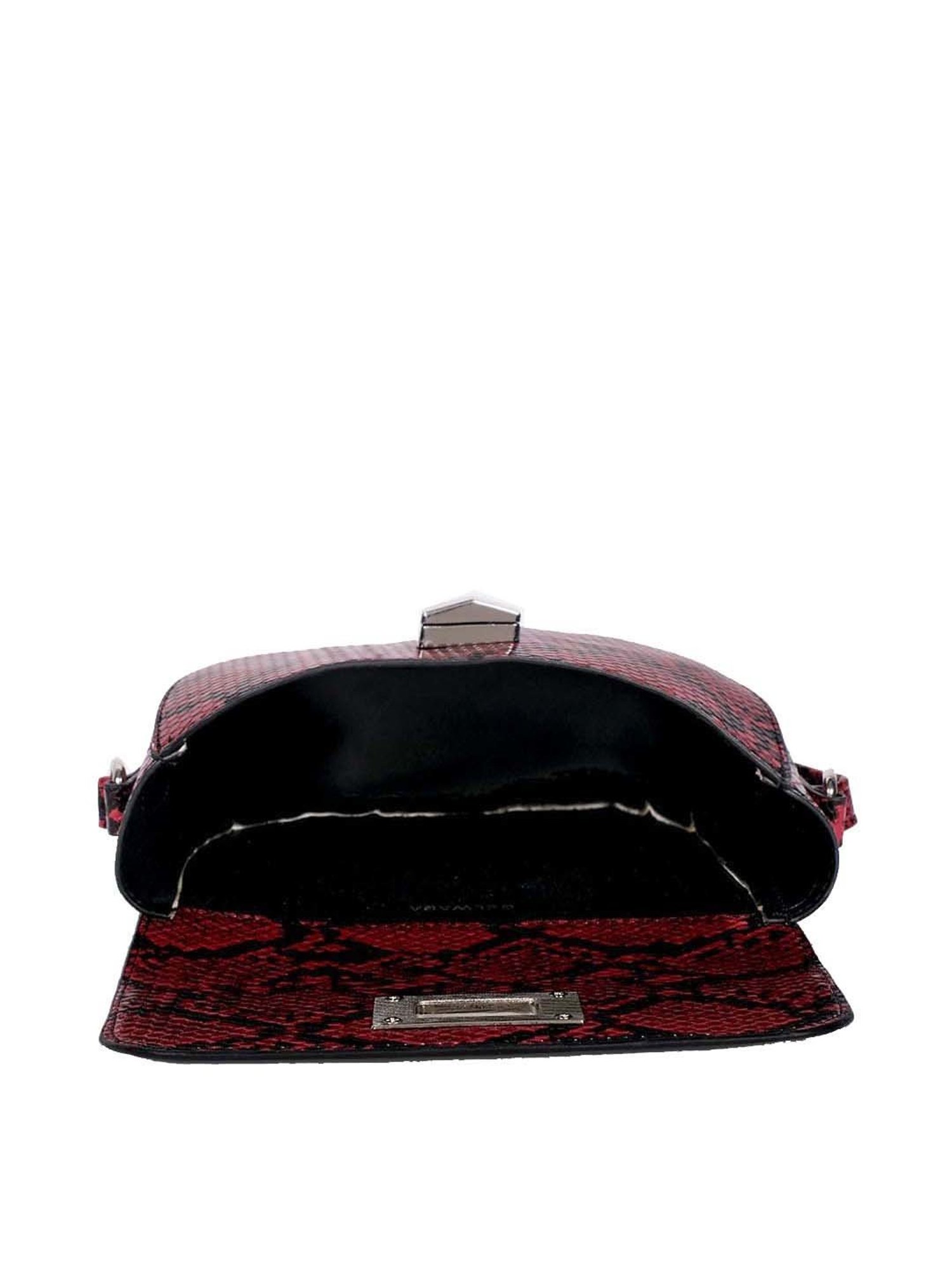 BELWABA Red Textured Small Sling Handbag