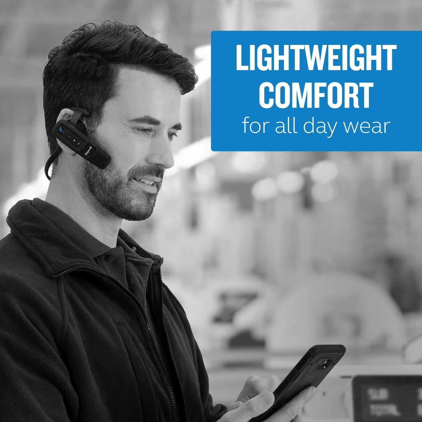 BlueParrott C300-XT Noise Canceling Bluetooth Trucker Headset