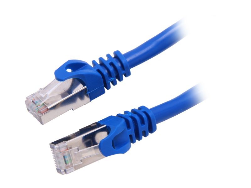 Rosewill RCNC-12010 3 ft. Cat 6A  Screened Shielded Twist Pairing (SSTP) Enhanced 550MHz Network Ethernet Cables