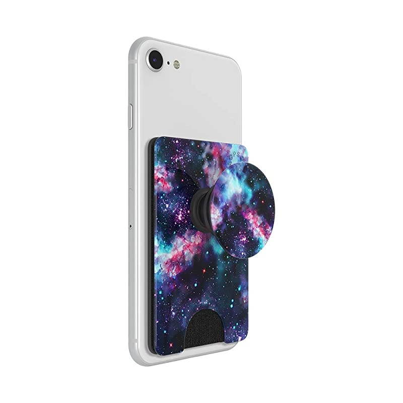 PopWallet+ Swappable and Repositionable Wallet Galactic Nebula