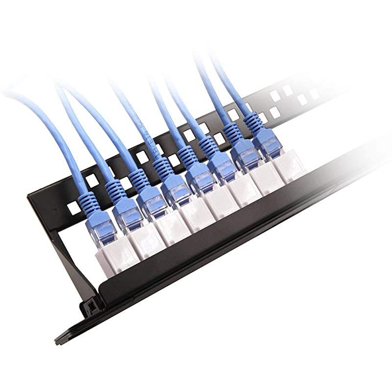 5Pack CAT5e Keystone Coupler RJ45 Female to Female Insert Coupler UTP CAT5e Keystone Inline Coupler White