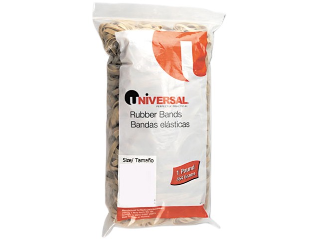 UNIVERSAL Rubber Bands Size 62 2-1/2 x 1/4 490 Bands/1lb Pack 00162