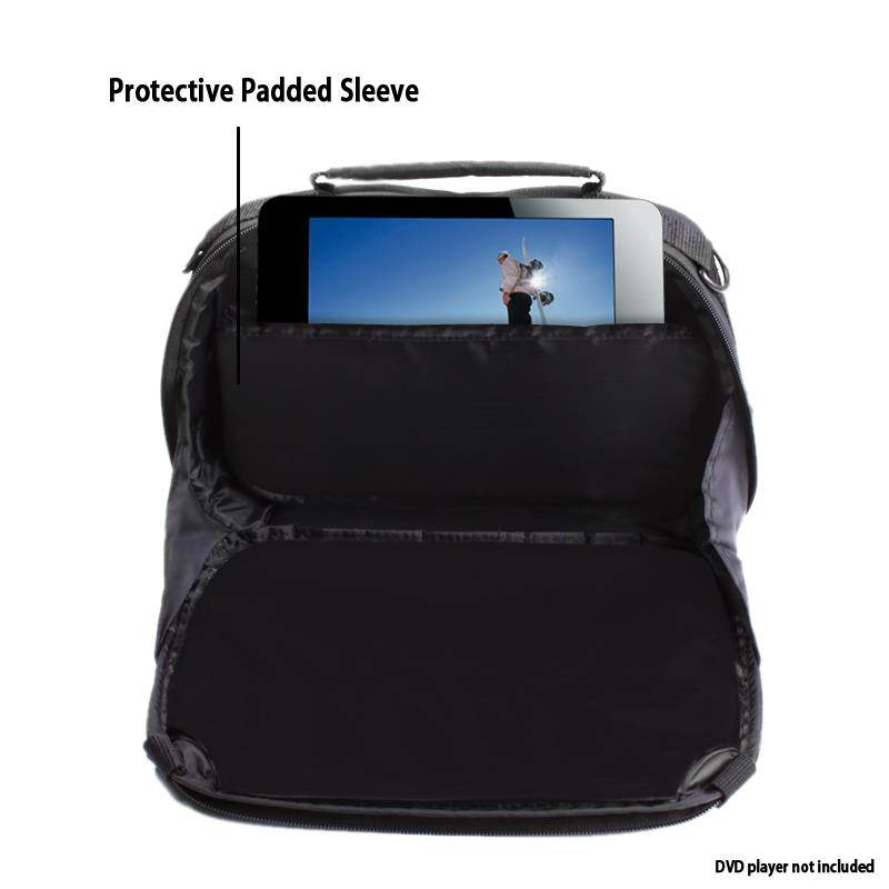 USA Gear Kid Friendly In-Car Portable Tablet Headrest Display Case - Attaches to seats & works with Toshiba Excite 10 LE , Samsung Galaxy Tab 2 , Note 10.1 & More 10.1-Inch Tablets - Incl, Mouse Pad
