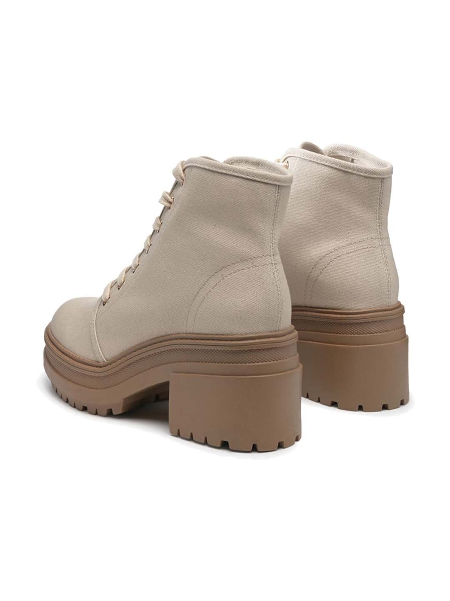 London Rag Women's Beige Casual Booties