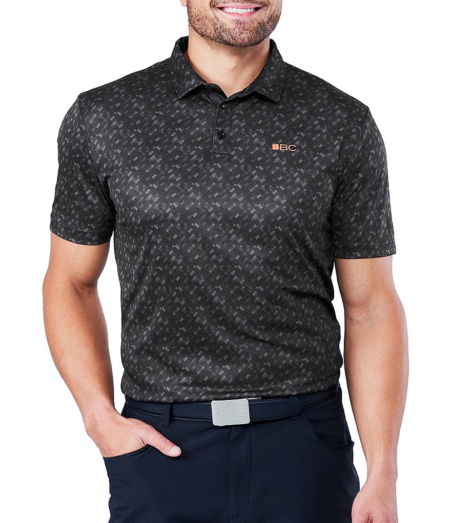 BLACK CLOVER Lucky Fit Short-Sleeve Stark Dri-Balance&trade; Polo