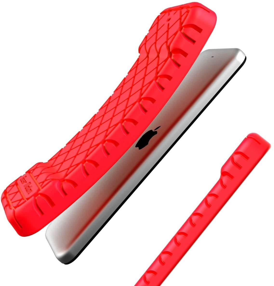 Bear Motion Case for Apple TV 4K / 5th 4th Gen Remote Controller - Silicone Shock Resistant Cover for Apple TV 4K Siri Remote Controller (Case for Apple TV 4K / 5th 4th Gen Remote, Red)