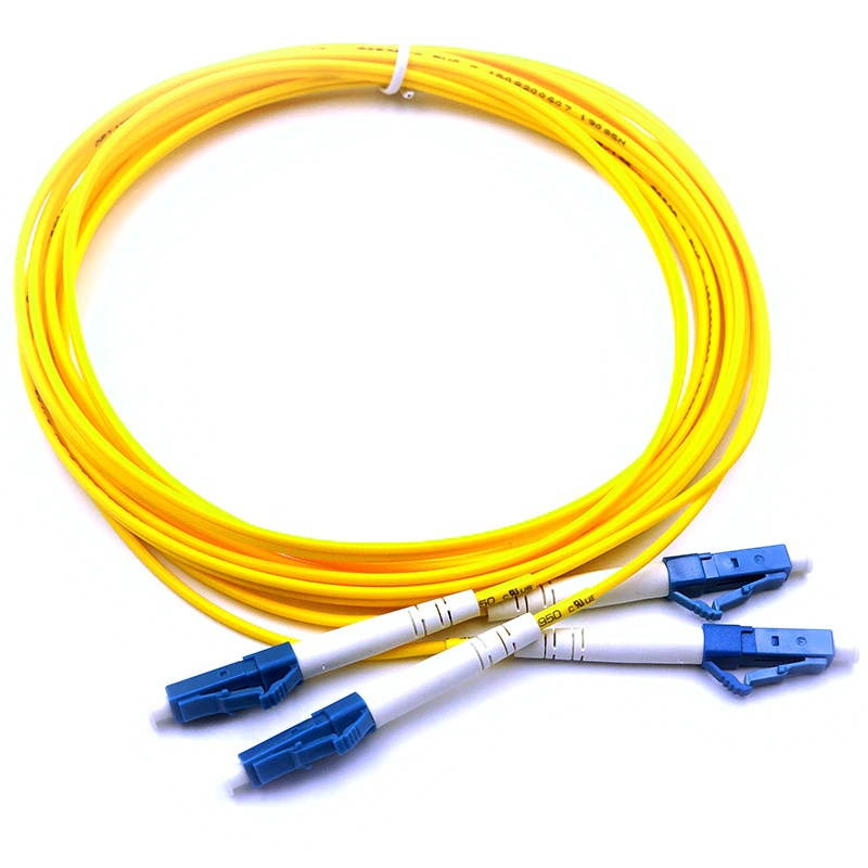 5PCS/bag LC UPC 3M Single mode duplex fiber optic patch cord LC 3M 2.0mm or 3.0mm FTTH fiber optic jumper cable