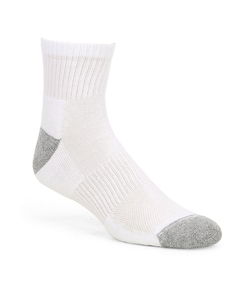 Gold Label Roundtree & Yorke Sport Quarter Athletic Socks 6-Pack