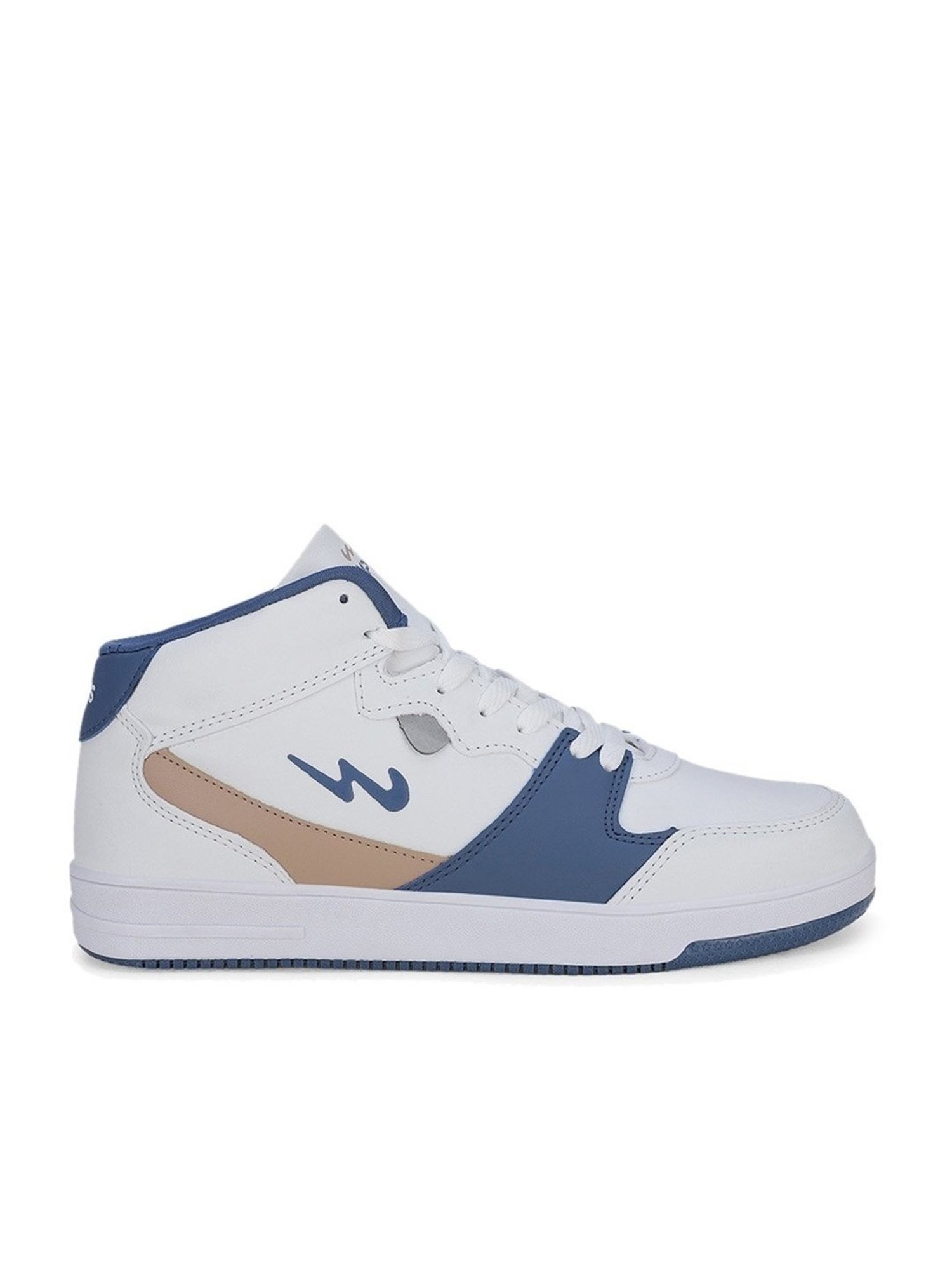 Campus Men's OG-09 Blue Ankle High Sneakers