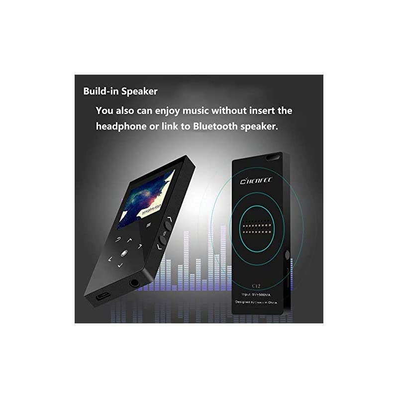 Bluetooth CD Player, Personal Compact CD Player with LCD Display/Headphones/USB Power Adapter, Walkman Music Player Anti-Slip/Anti-Shock Protection for Adults Students Kids (Black)