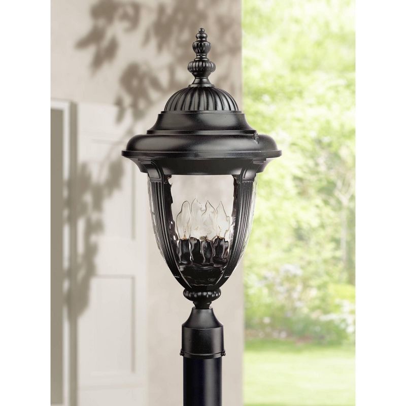 Kathy Ireland J du J Sierra Craftsman 18"H White Outdoor Post Mount Light