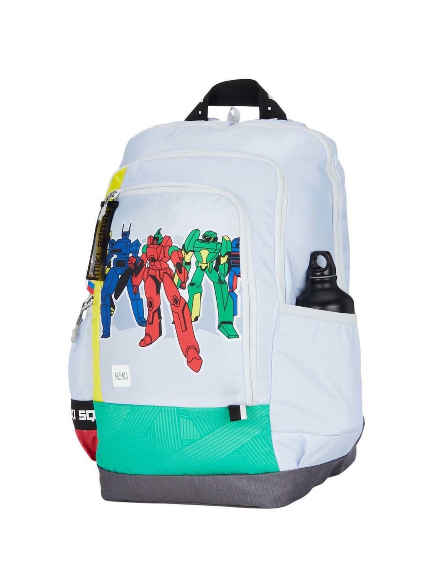 Wiki 34 Ltrs Grey Medium Backpack