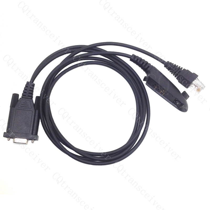 2 Cable in 1 Frequency Program interface CAT Lead for Motorola two way radio PTX700 PTX760 PTX780 M100 M120 M130 M200 M206 M208