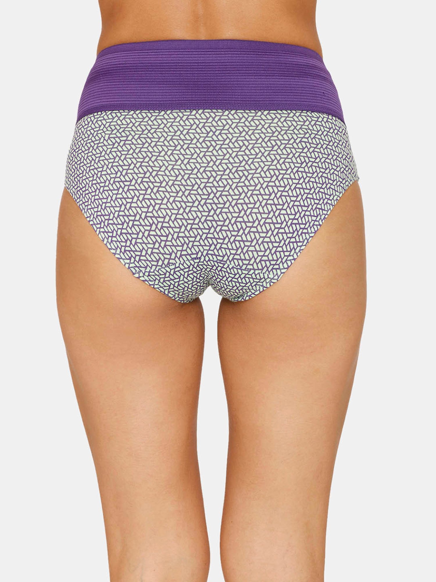 Zivame Assorted Cotton Printed Hipster Panty - Pack of 2