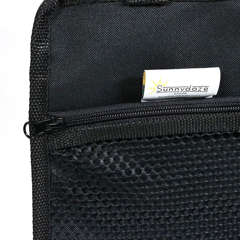 Sunnydaze Outdoor Rope Hammock Hanging Drink Holder and Tablet Device Holder