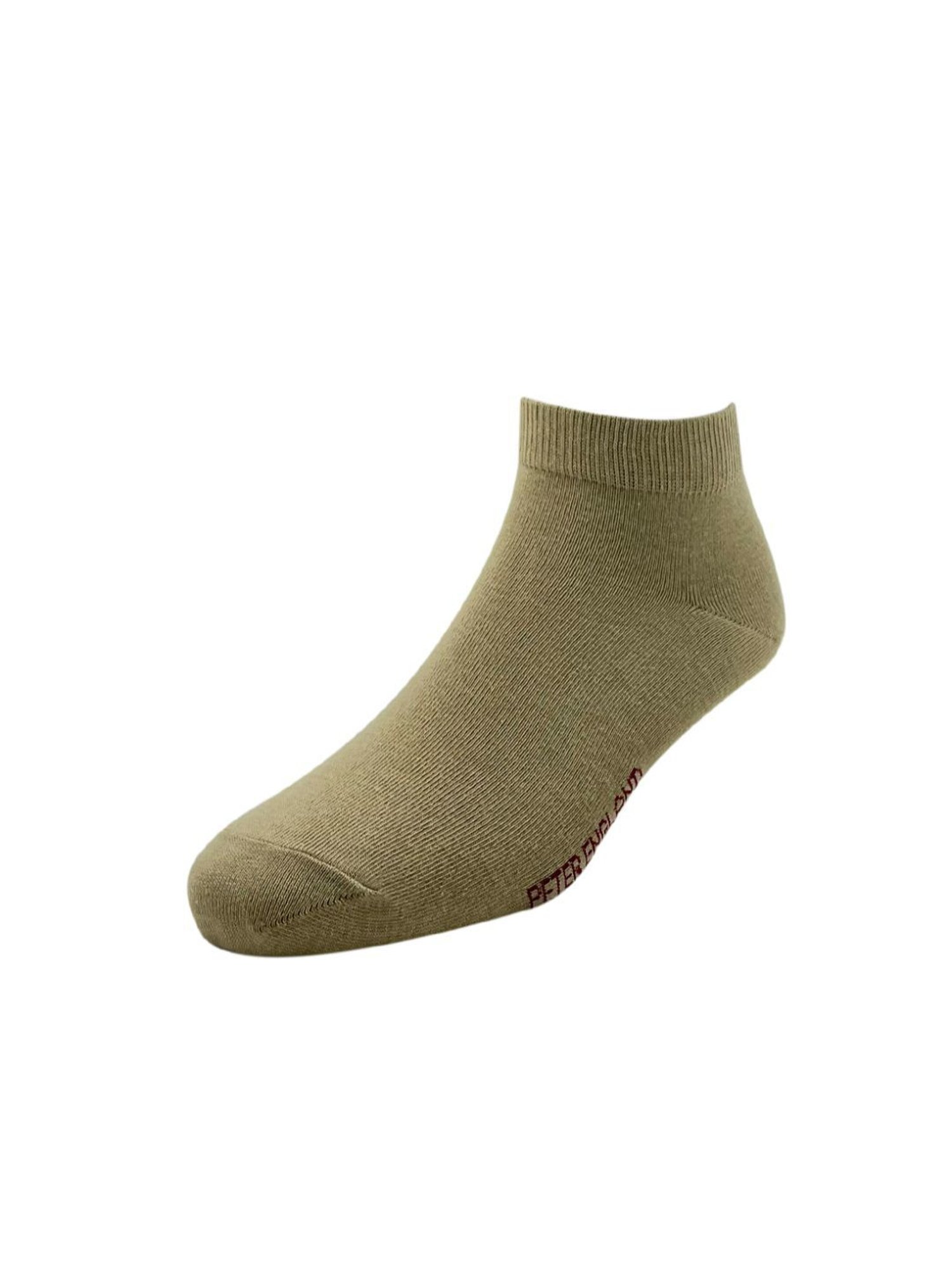 Peter England Beige Cotton Socks (Pack of 3)