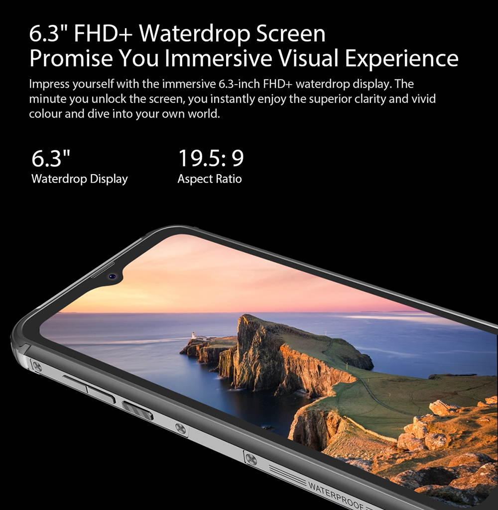 Unlocked, Blackview BV9800 Pro Rugged Cell Phone Thermal Imaging, 6GB+128GB Helio P70 Andorid 9.0 Waterproof Smartphone 48MP+16MP Cameras Wireless Charging 6.3" FHD+ 6000mAh 4G Dual SIM Phones