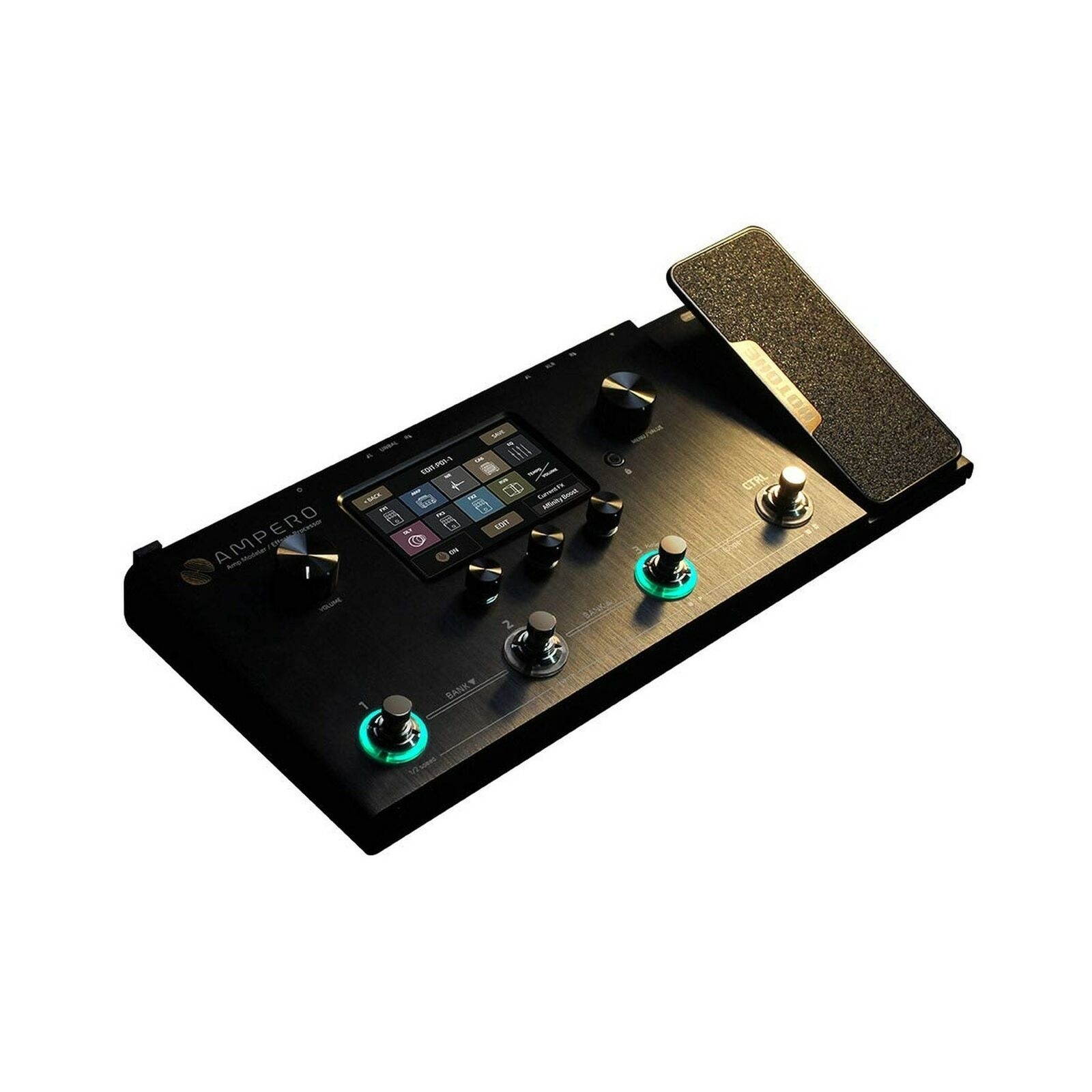 Hotone Ampero MP-100 Guitar Bass Amp Modeling IR Cabinets Simulation Multi La...