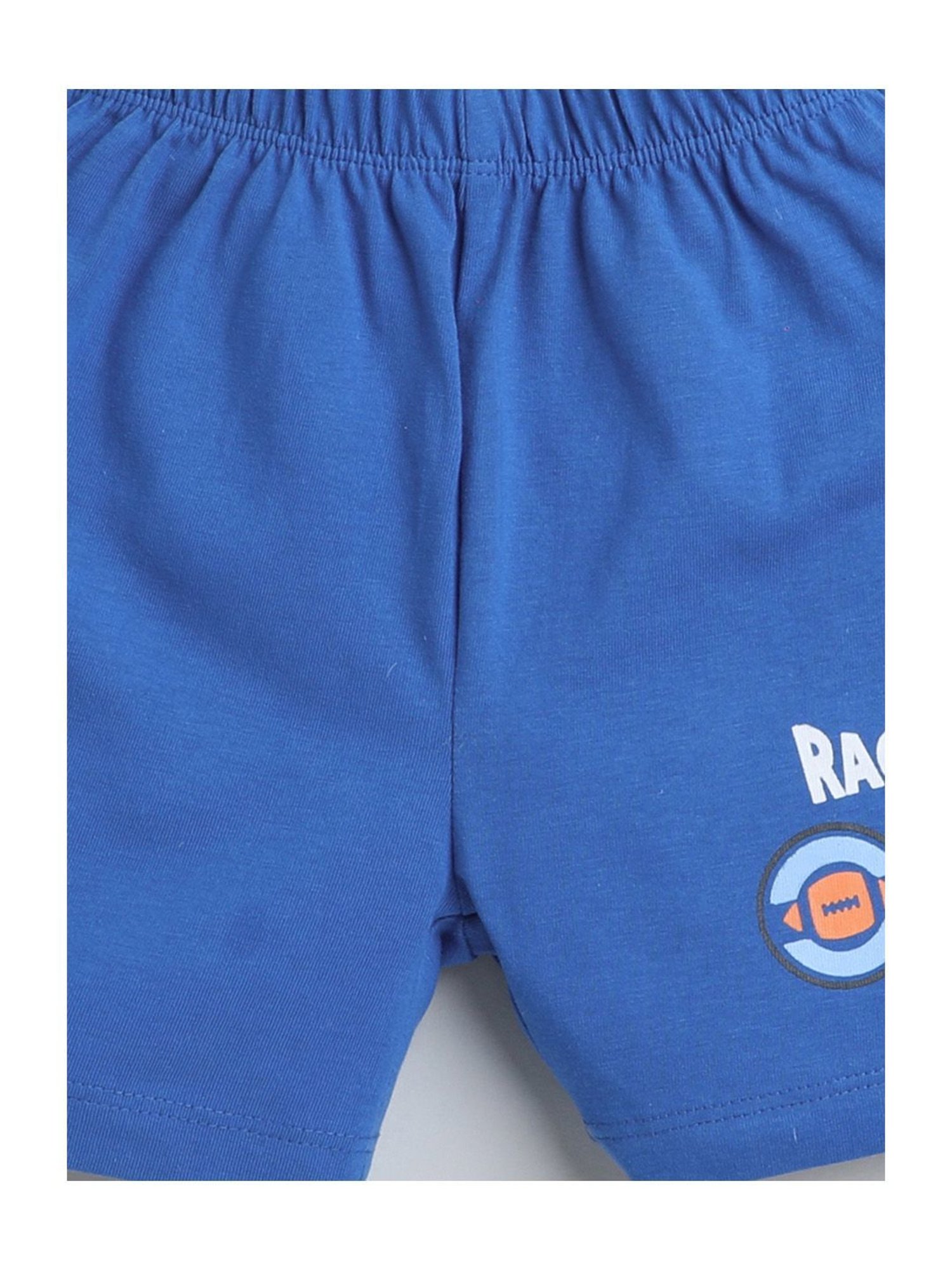 Bumzee Kids Multicolor Printed Shorts (Pack Of 3)