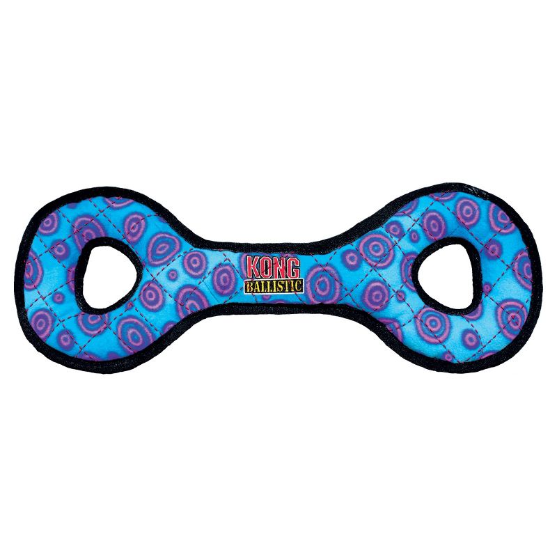 KONG Ballistic Tug Dog Toy - Colors May Vary - L