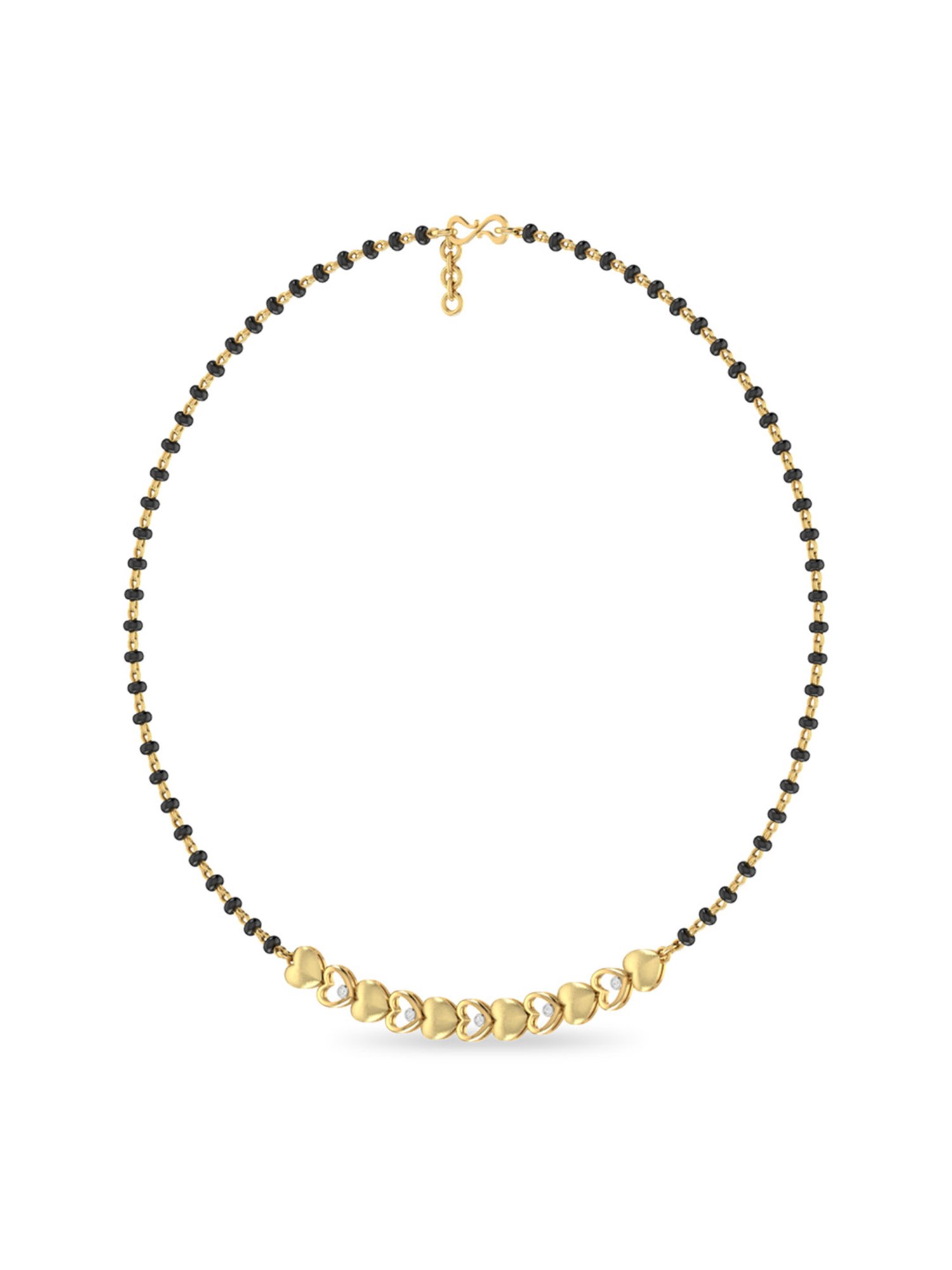 PC Jeweller Karv 18k Gold Mangalsutra